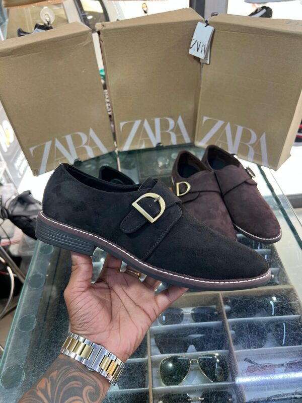 Zara Sweat Leather Loafers - Image 2