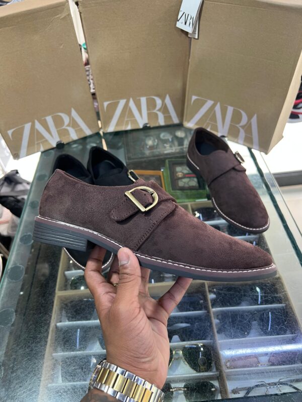 Zara Sweat Leather Loafers - Image 4