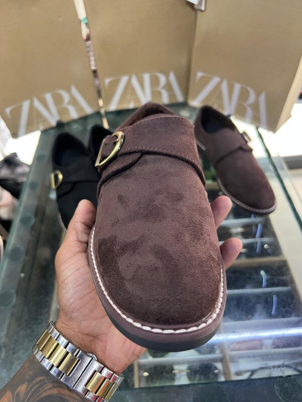 Zara Sweat Leather Loafers - Image 5
